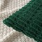 Pack of 2 Dark Green Corduroy Decorative Pillow Covers 18x18 Inch Soft Boho Striped Throw Pillow Covers Modern Farmhouse Home Decor for Sofa Living Room Couch Bed